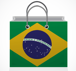 Brazil shopping bag